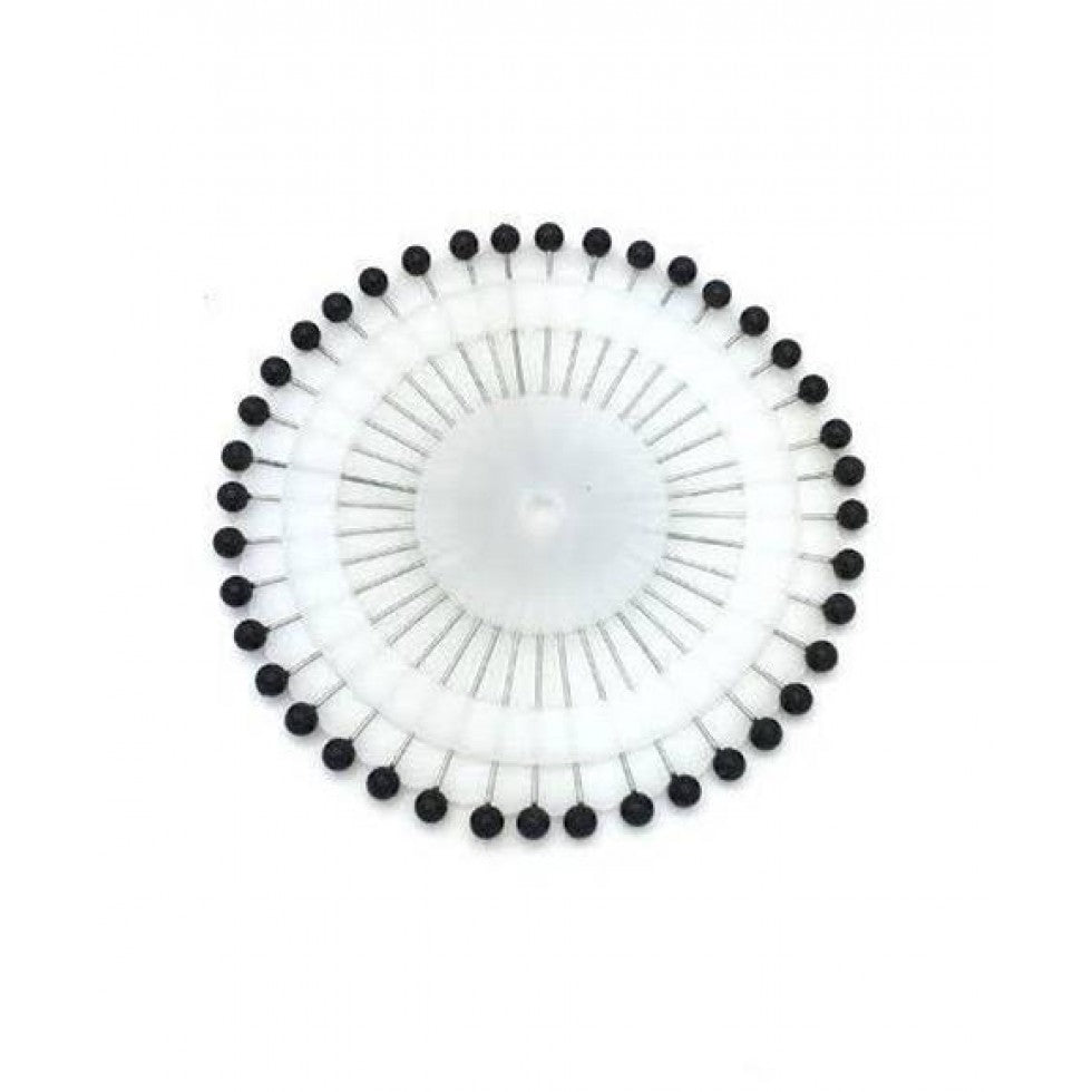 Black Hijab Pin Wheel (40pc)
