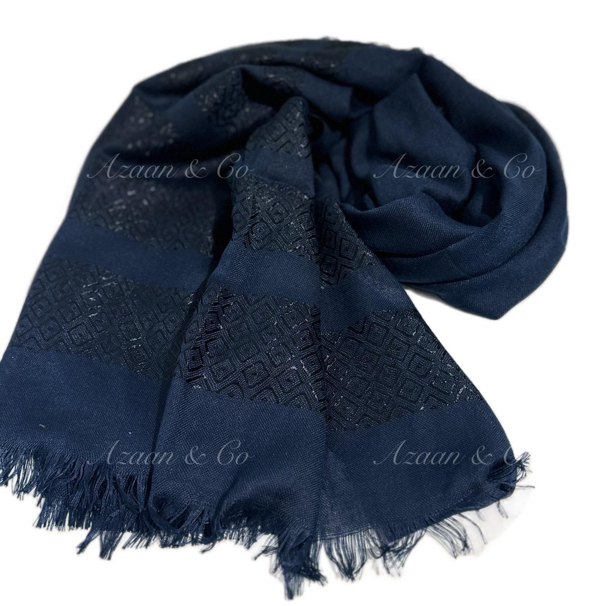4x Turkish Cotton Modal Self Print Hijab Bundle