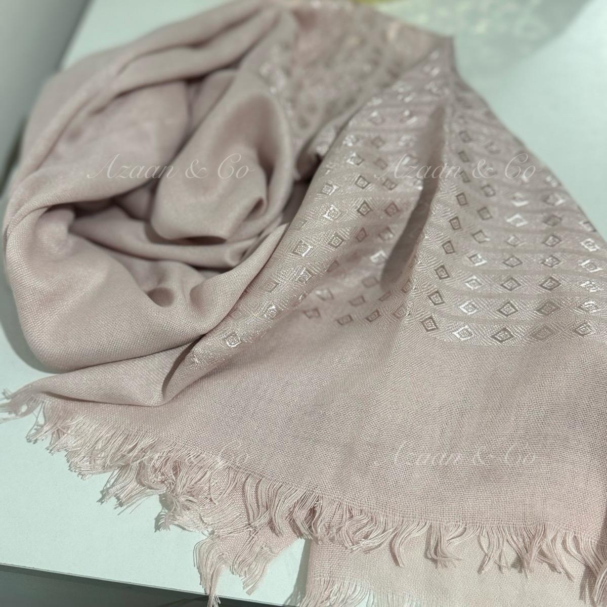 4x Turkish Cotton Modal Self Print Hijabs