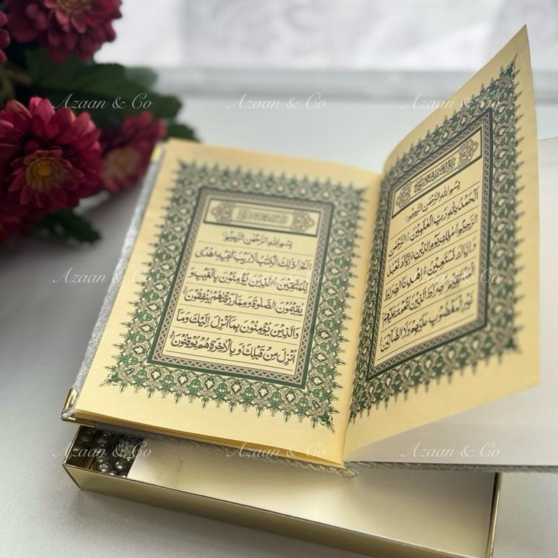 Muslim Gift Set Tasbeeh & Surah Book Box