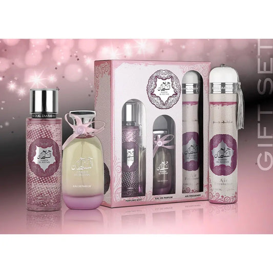 Ard Al Zaafaran Hareem Al Sultan 3pc Perfume Gift Set Eau De Parfum Arabic Fragrance