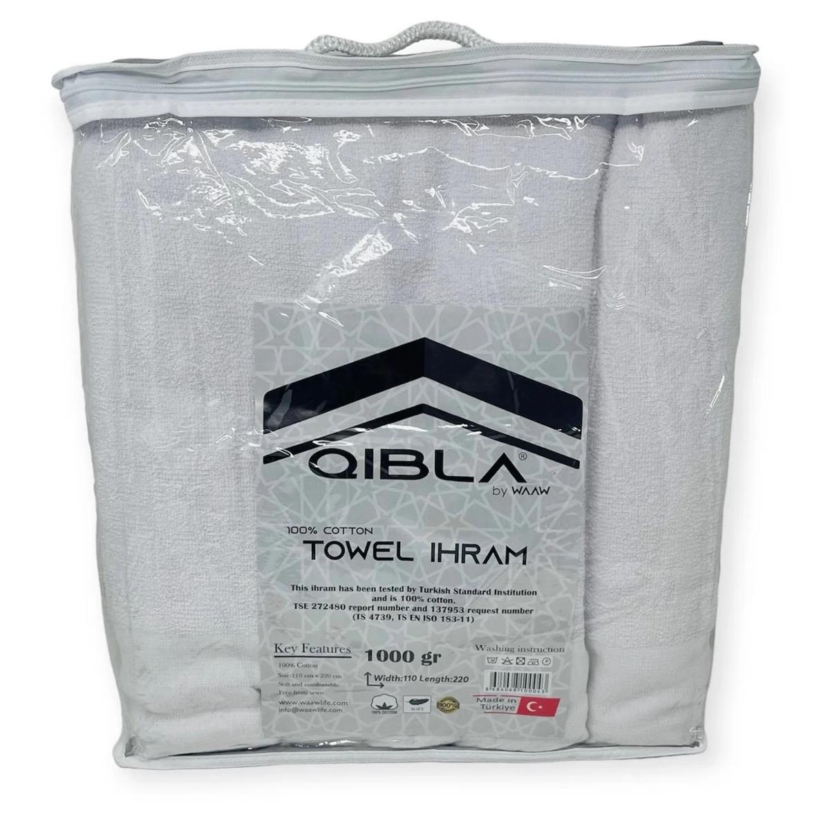 Mens Towel Ihram for Hajj & Umrah 2 piece - 1000g