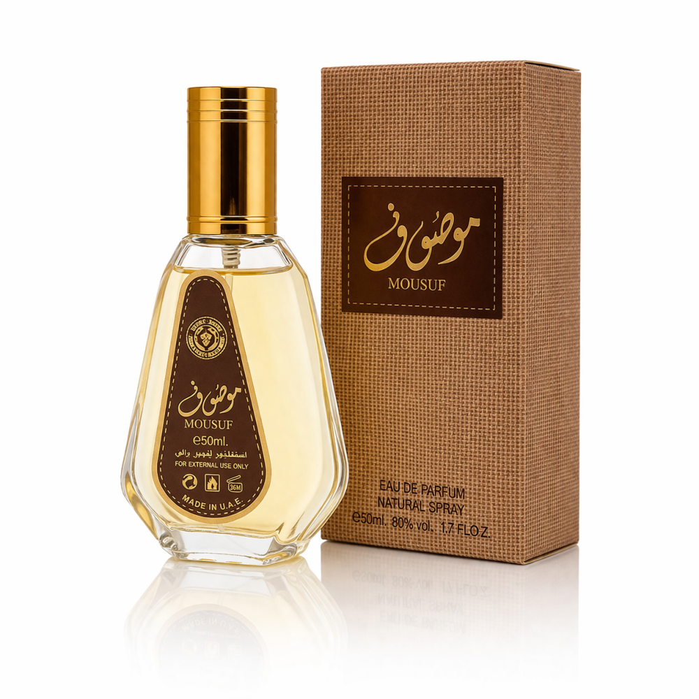 Mousuf 50ml Eau De Parfum Spray Arabic Fragrance Men’s Perfume