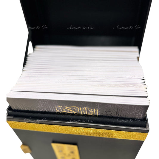 Holy Qur'an Koran Full Para Kaaba Box Set