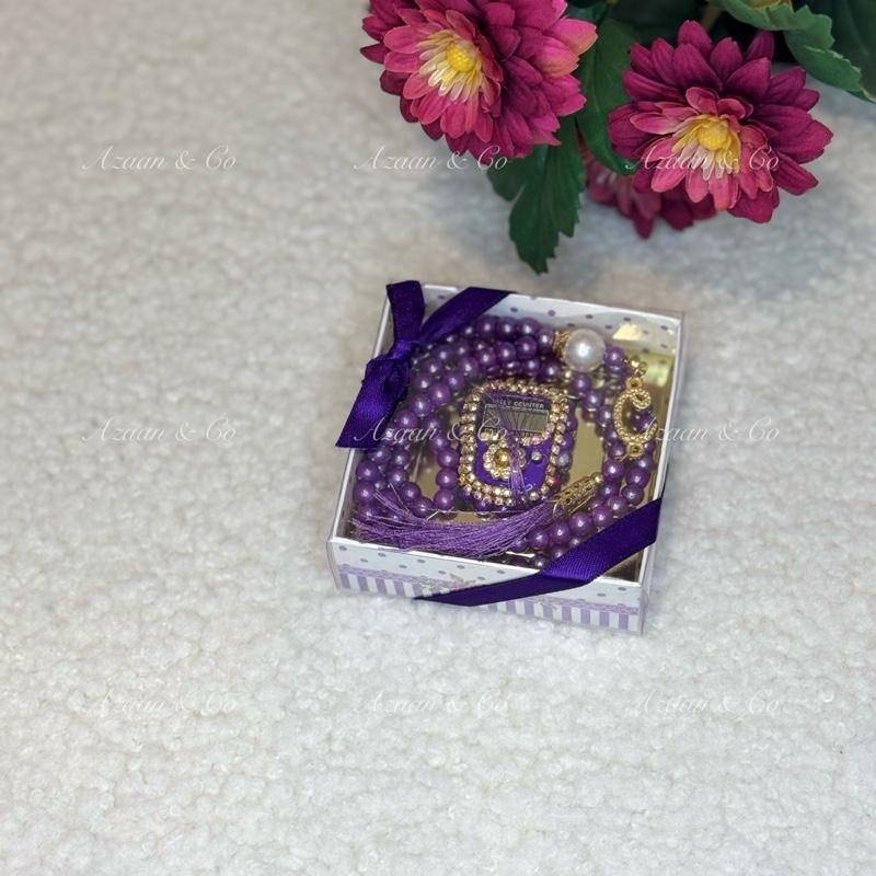 Islamic Finger Counter & Pearl Tasbeeh Set