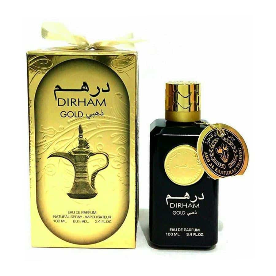 Ard Al Zaafaran Dirham Gold 100ml Eau De Parfum Spray Arabic Fragrance