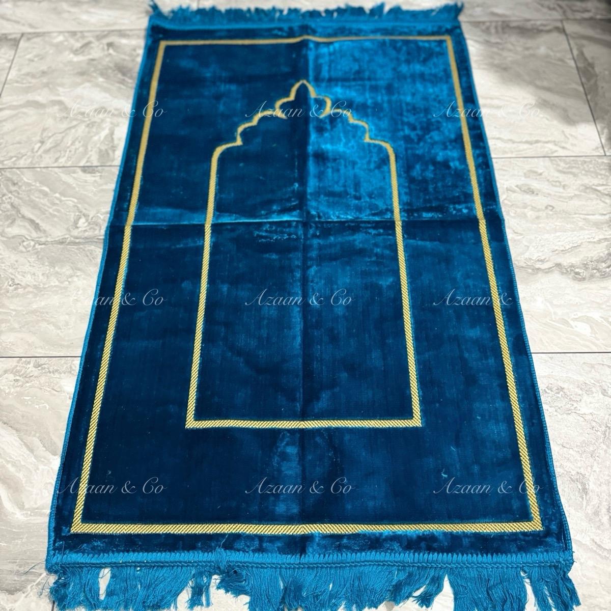 Soft Plain Dome Turkish Prayer Mats (D7)