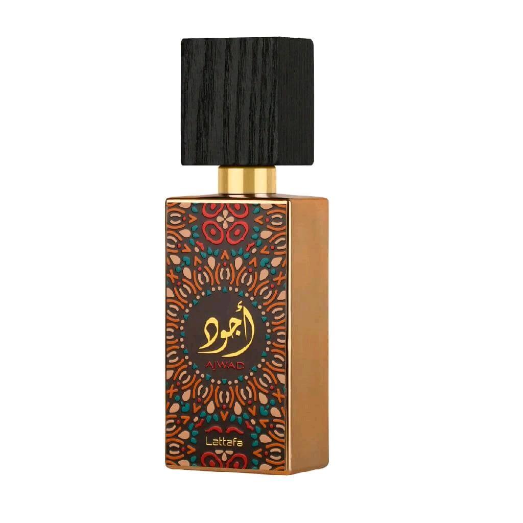 Lattafa Ajwad 60ml Eau De Parfum Fruity Floral Rose Vanilla Musk Arabic Unisex Perfume Spray