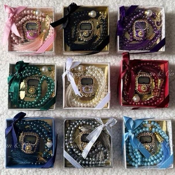 Islamic Finger Counter & Pearl Tasbeeh Set