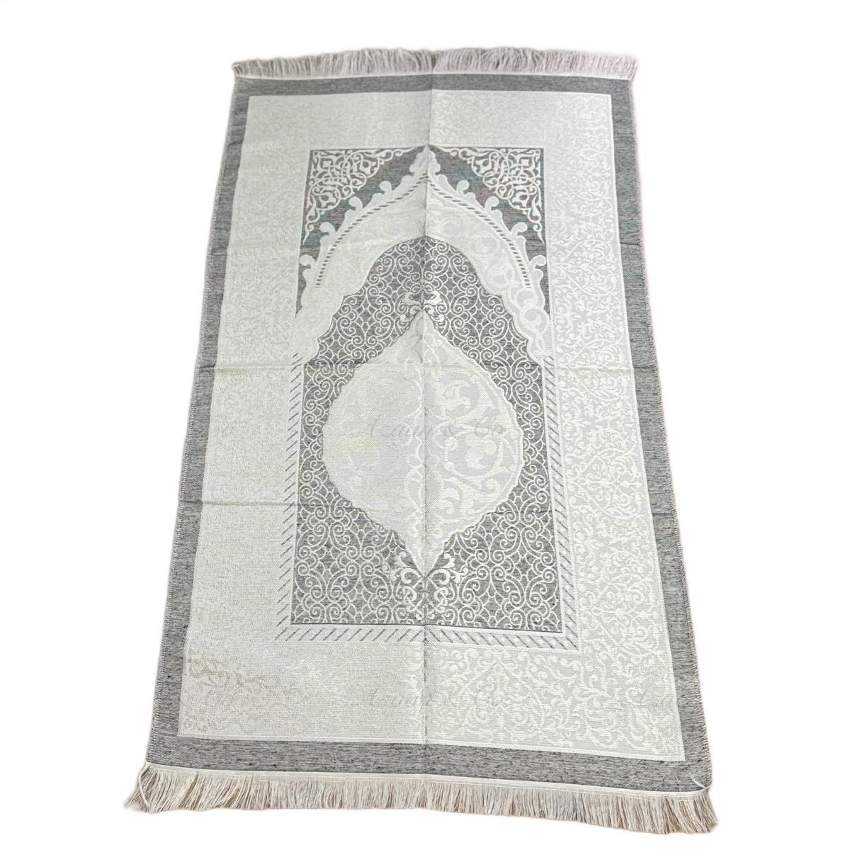 Travel Prayer Mat & Tasbeeh Gift Set - Hexagon Box