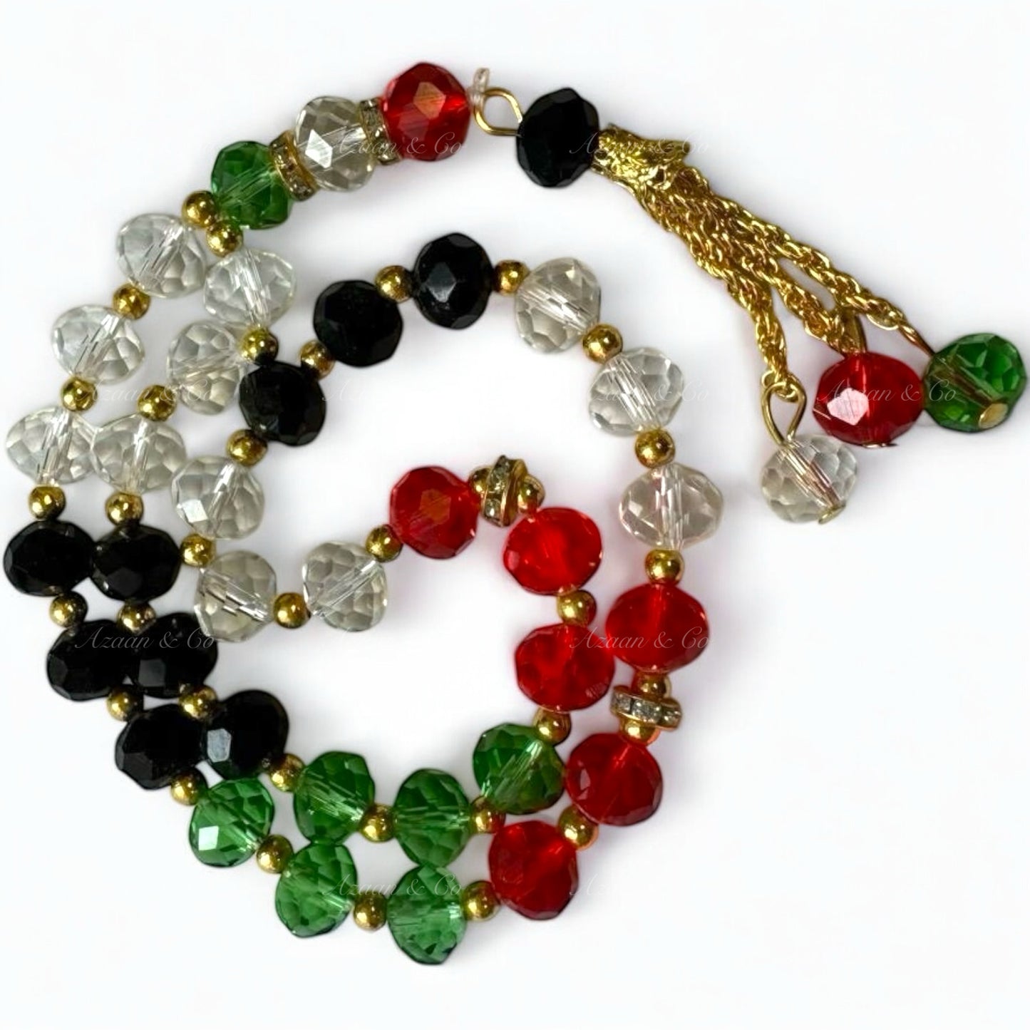 Crystal 33 Beads Tasbeeh