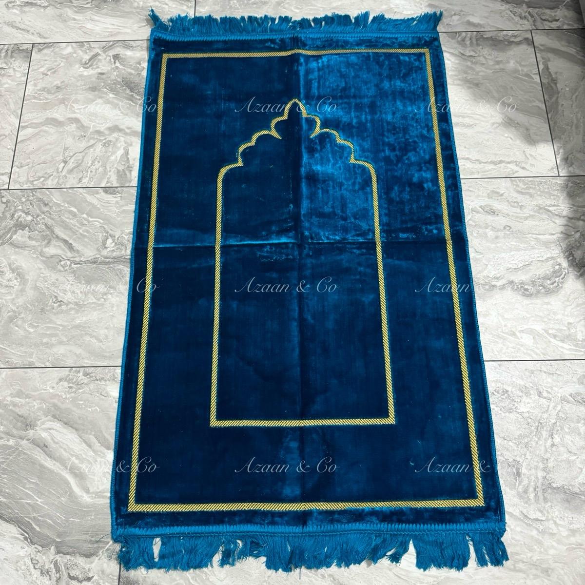 Soft Plain Dome Turkish Prayer Mats (D7)