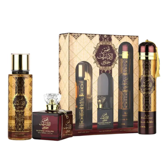 Shams Al Emarat Khususi 3pc Gift Set by Ard Al Zaafaran