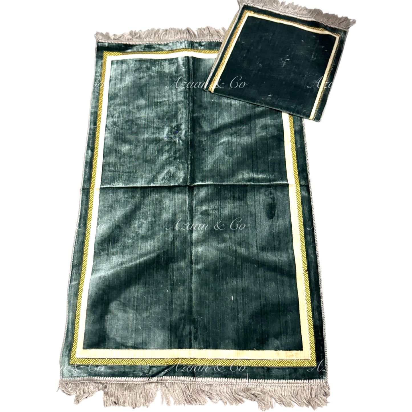 Adult + Child Prayer Mat Set (D6 Grey)