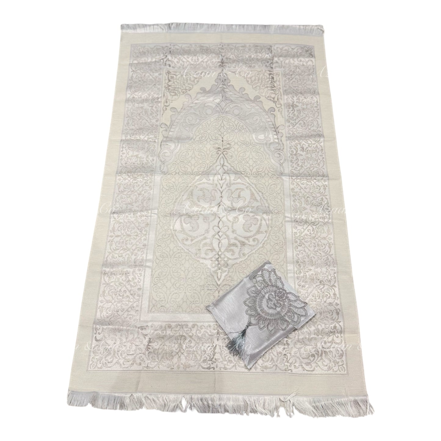 Lace Work Travel Prayer Mat
