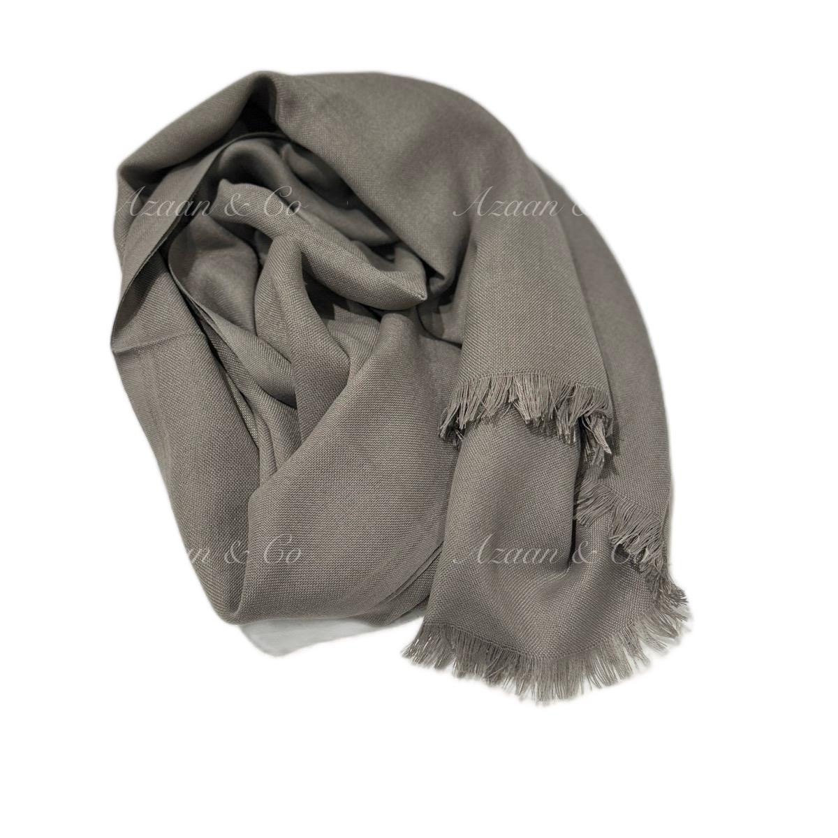Plain Turkish Cotton Modal Hijab