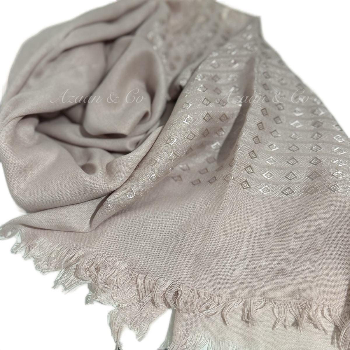 Self Print Turkish Cotton Modal Hijab