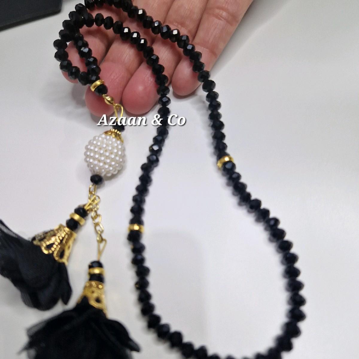 100 Crystal Bead Tasbeeh Floral