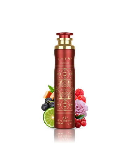 Dubai Air Fresheners Collection Oud Musk Vanilla Room & Car Spray Set Arabic Fragrance