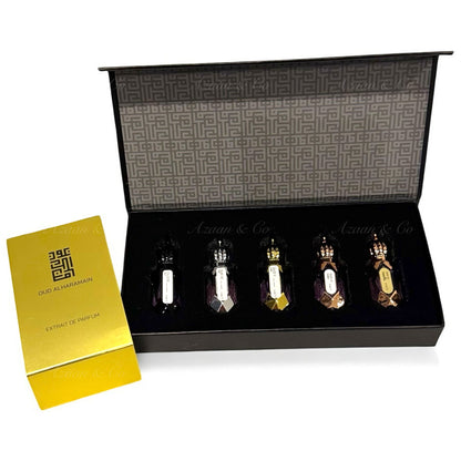 Oud Al Haramain Perfume Oil Gift Set – 5 x 6ml Extrait de Parfum