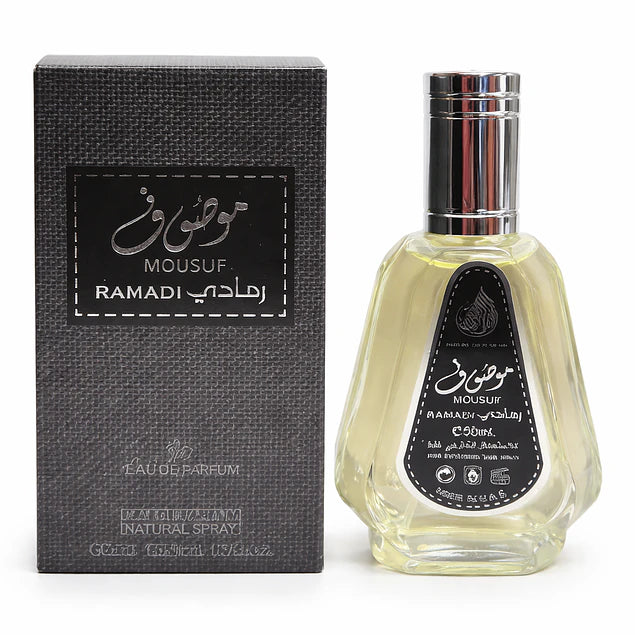 Mousuf Ramadi 50ml Eau De Parfum Spray Arabic Fragrance Men’s Perfume