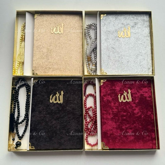 Muslim Gift Set Tasbeeh & Surah Book Box