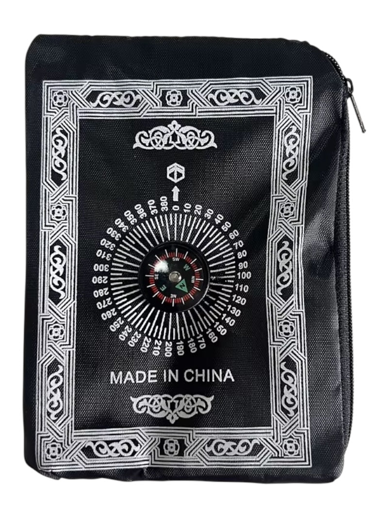 Pocket Size Travel Prayer Mat Foldable Lightweight Islamic Musalla Janamaz Portable Salah Rug