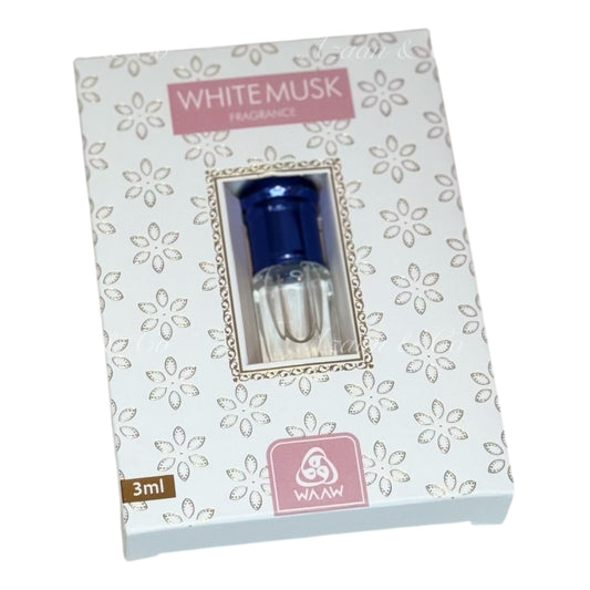 White Musk Perfume Oil Attar 3ml