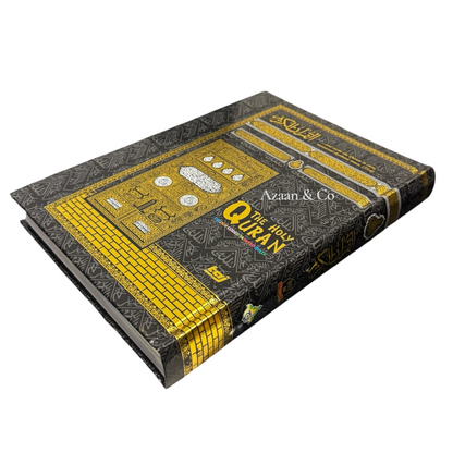 The Holy Qur’an Arabic English Translation Tajweed Kaaba Cover Quran Book
