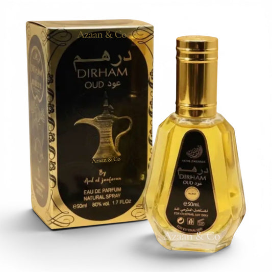 Dirham Oud 50ml Eau De Parfum Spray Arabic Fragrance Perfume
