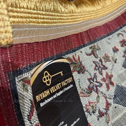 Rawdah Al Madina Inspired Prayer Mat Made in Saudi Arabia