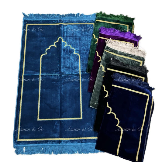 Soft Plain Dome Turkish Prayer Mats (D7)
