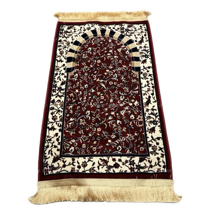 Rawdah Al Madina Inspired Prayer Mat Made in Saudi Arabia