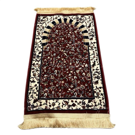 Rawdah Al Madina Inspired Prayer Mat Made in Saudi Arabia