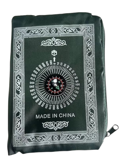 Pocket Size Travel Prayer Mat Foldable Lightweight Islamic Musalla Janamaz Portable Salah Rug