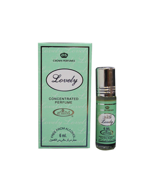 Lovely 6ml Roll On Perfume Oil by Al Rehab
