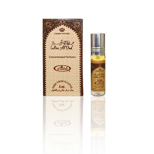 Sultan Al Oud 6ml Roll On Perfume Oil by Al Rehab