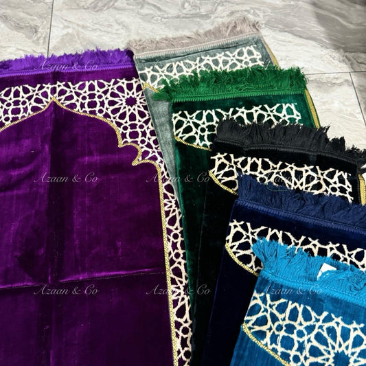 Soft Turkish Prayer Mats (D3)