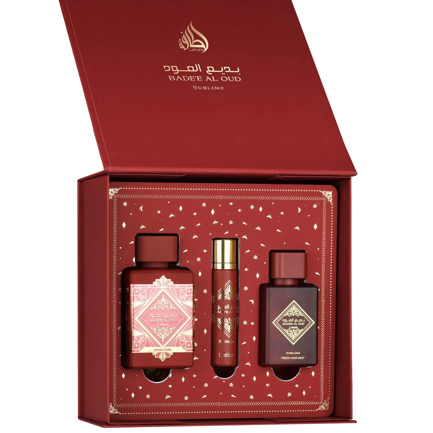 Bade’e Al Oud Sublime 3pc Gift Set 100ml EDP + 12ml + Hair Mist 50ml