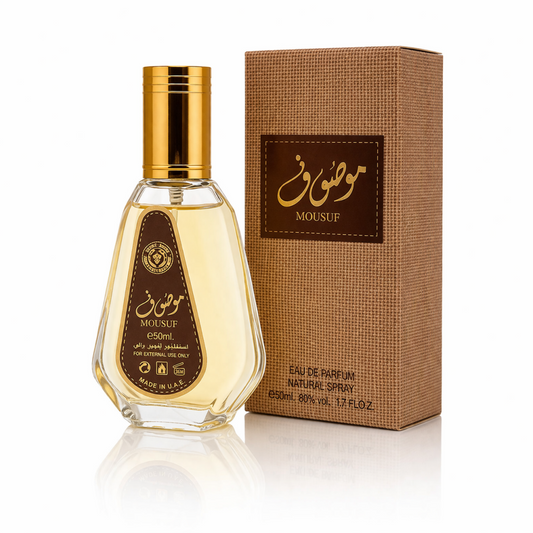 Mousuf 50ml Eau De Parfum Spray Arabic Fragrance Men’s Perfume