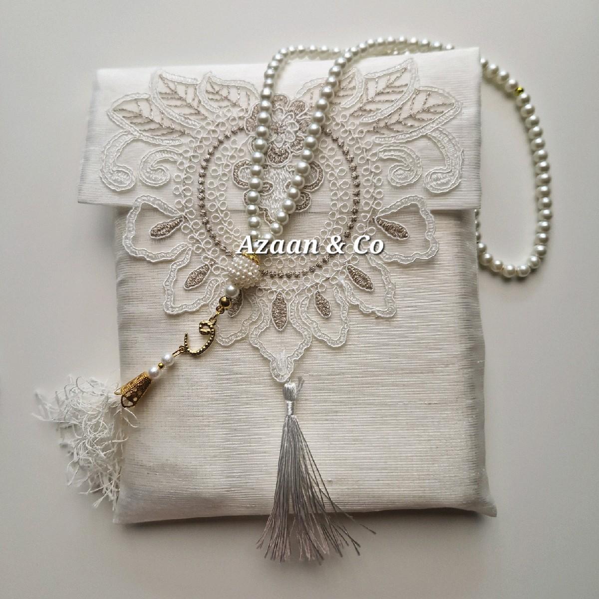 Lace Travel Prayer Mat & Tasbeeh Set – photo 4