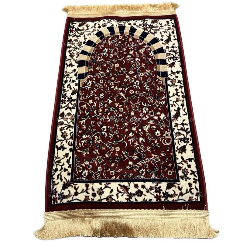 Rawdah Al Madina Inspired Prayer Mat Made in Saudi Arabia