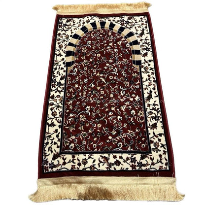 Rawdah Al Madina Inspired Prayer Mat Made in Saudi Arabia
