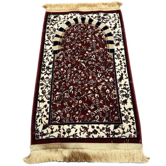 Rawdah Al Madina Inspired Prayer Mat Made in Saudi Arabia