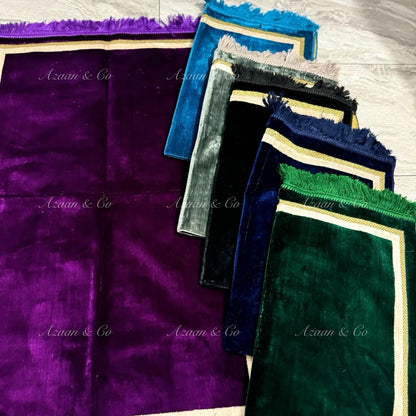 Soft Plain Turkish Prayer Mats (D6)
