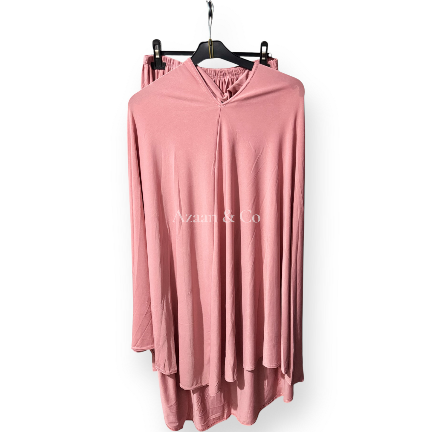 Modest Khimar & Skirt Set Islamic Prayer Wear Ramadan Hajj & Umrah Outfit