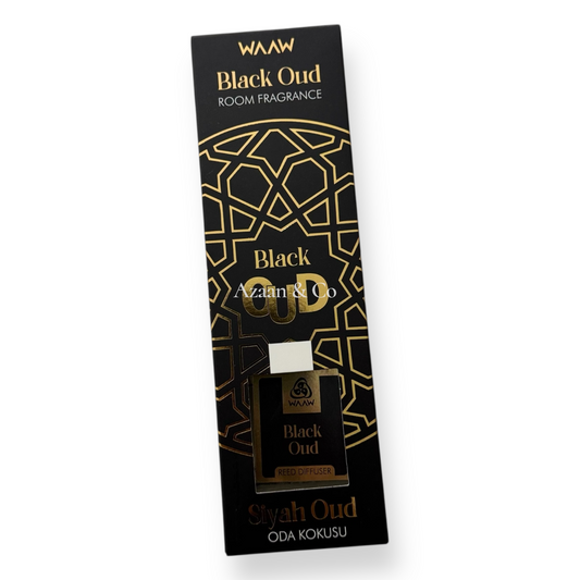 Black Oud Reed Diffuser 100ml Turkish Inspired Home Fragrance Scent Oil