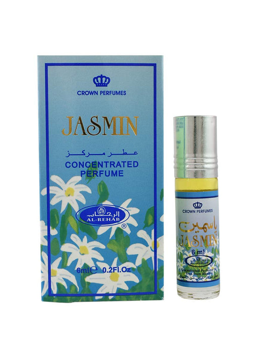 Jasmin 6ml Roll On Perfume Oil by Al Rehab