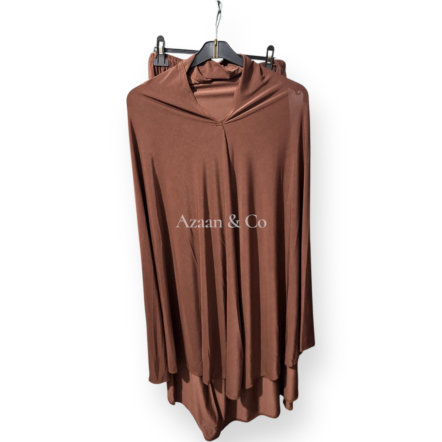 Modest Khimar & Skirt Set Islamic Prayer Wear Ramadan Hajj & Umrah Outfit