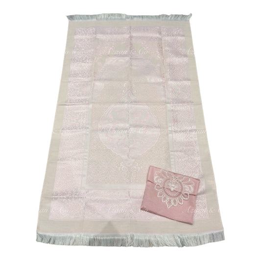 Lace Work Travel Prayer Mat